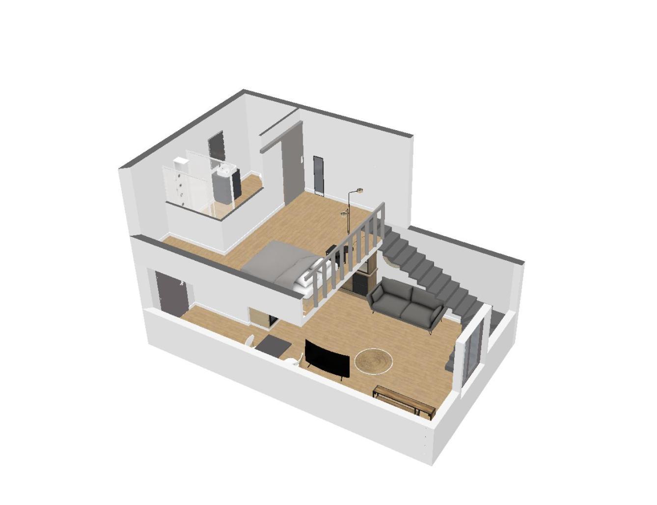 トゥールーズDuplex - Centre - Gare Matabiauアパートメント エクステリア 写真